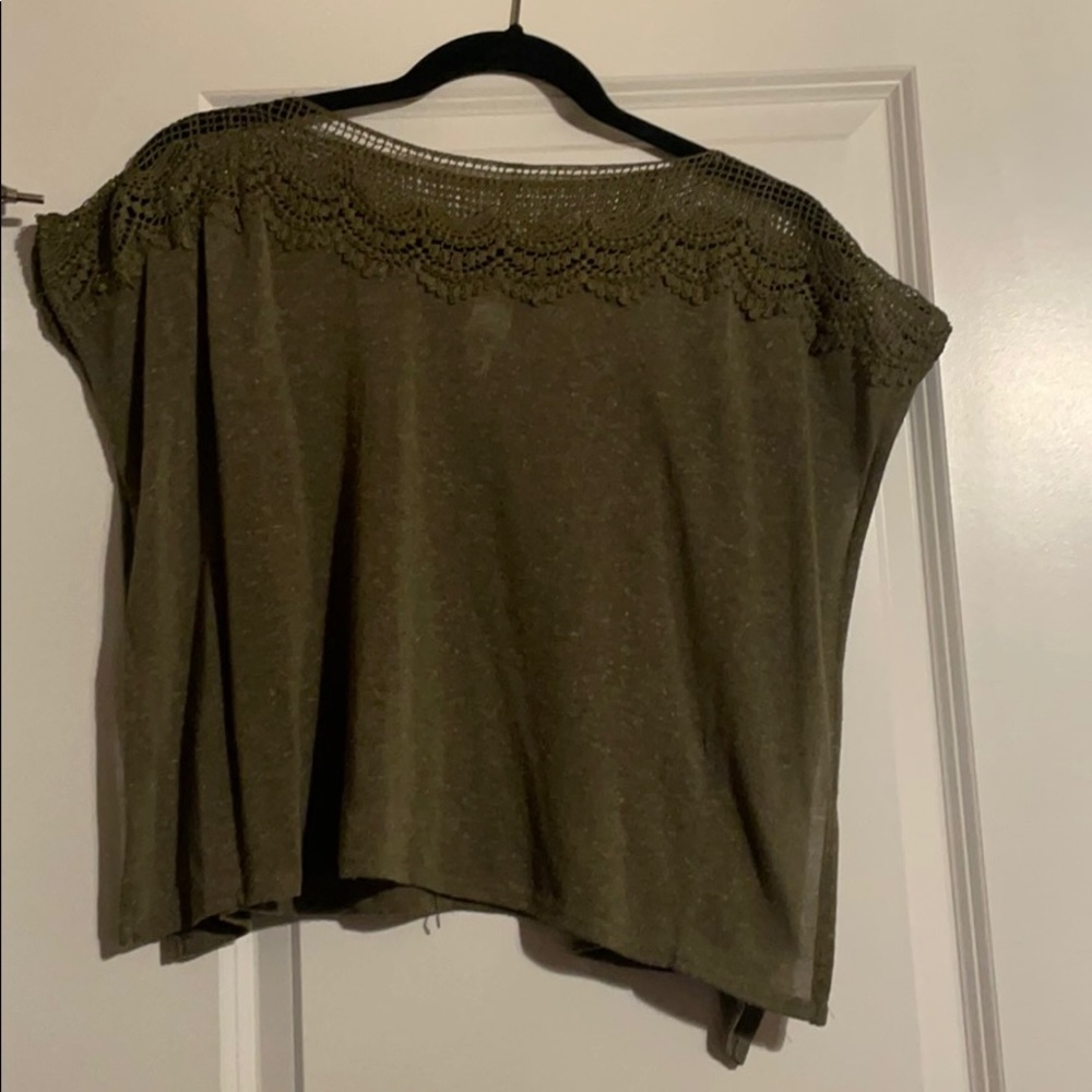 Green shirt